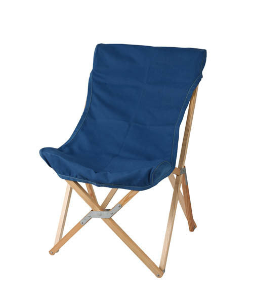 WOODEN BEACH CHAIR / ネイビー
