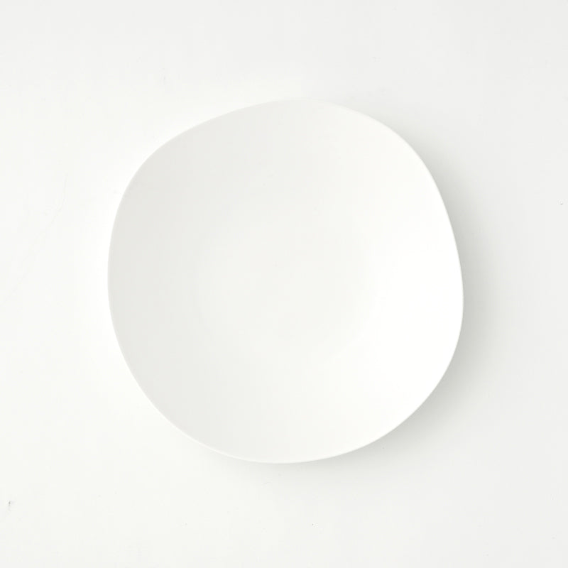 feuille プレートセット-Matte White