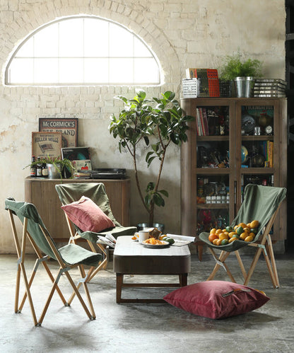 WOODEN BEACH CHAIR / ネイビー